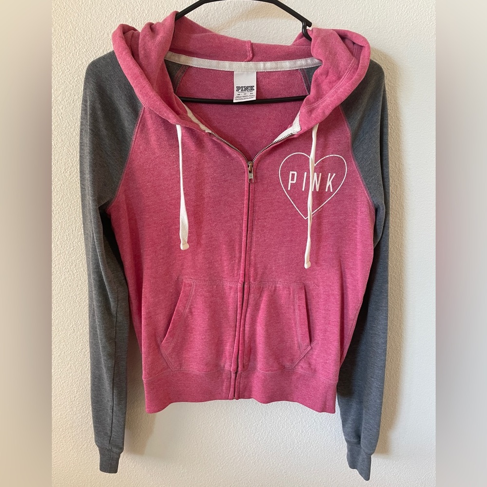 PINK Full Zip Hoodie